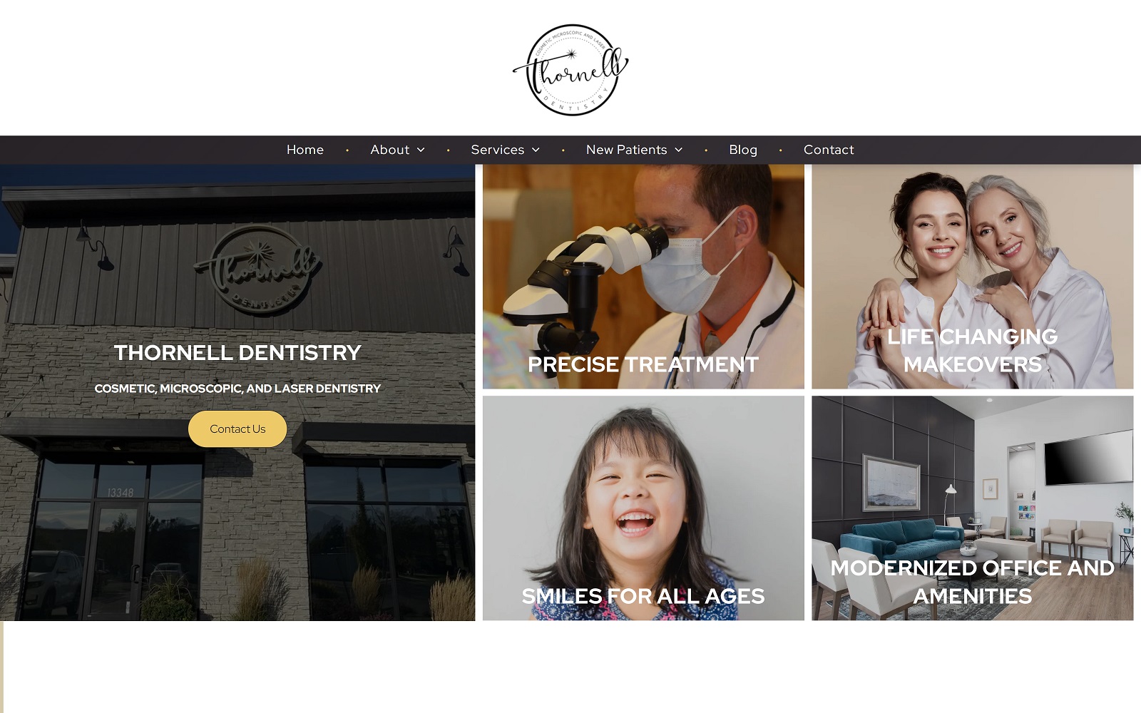 thornelldentistry.com screenshot