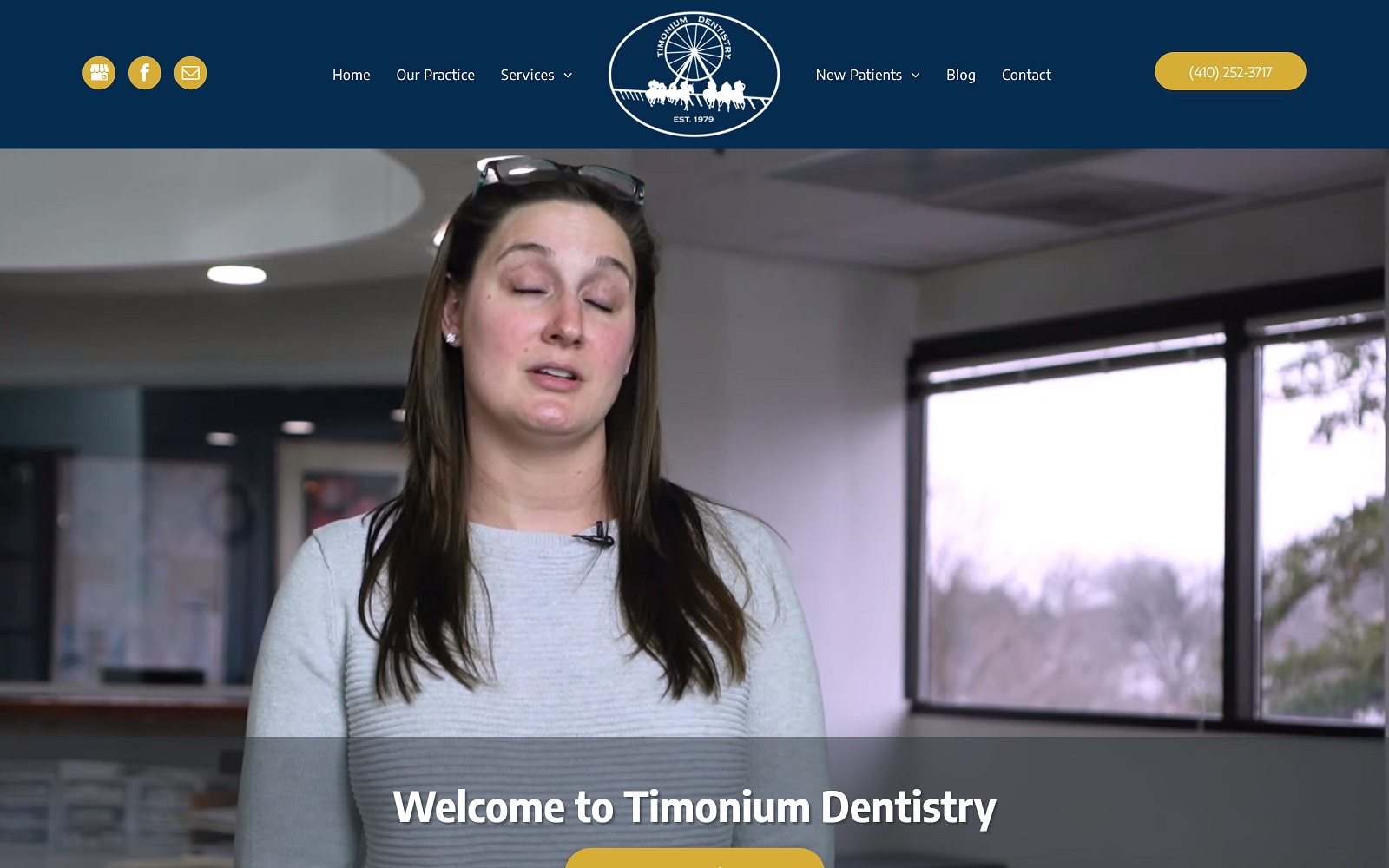 timoniumdentistry.com screenshot