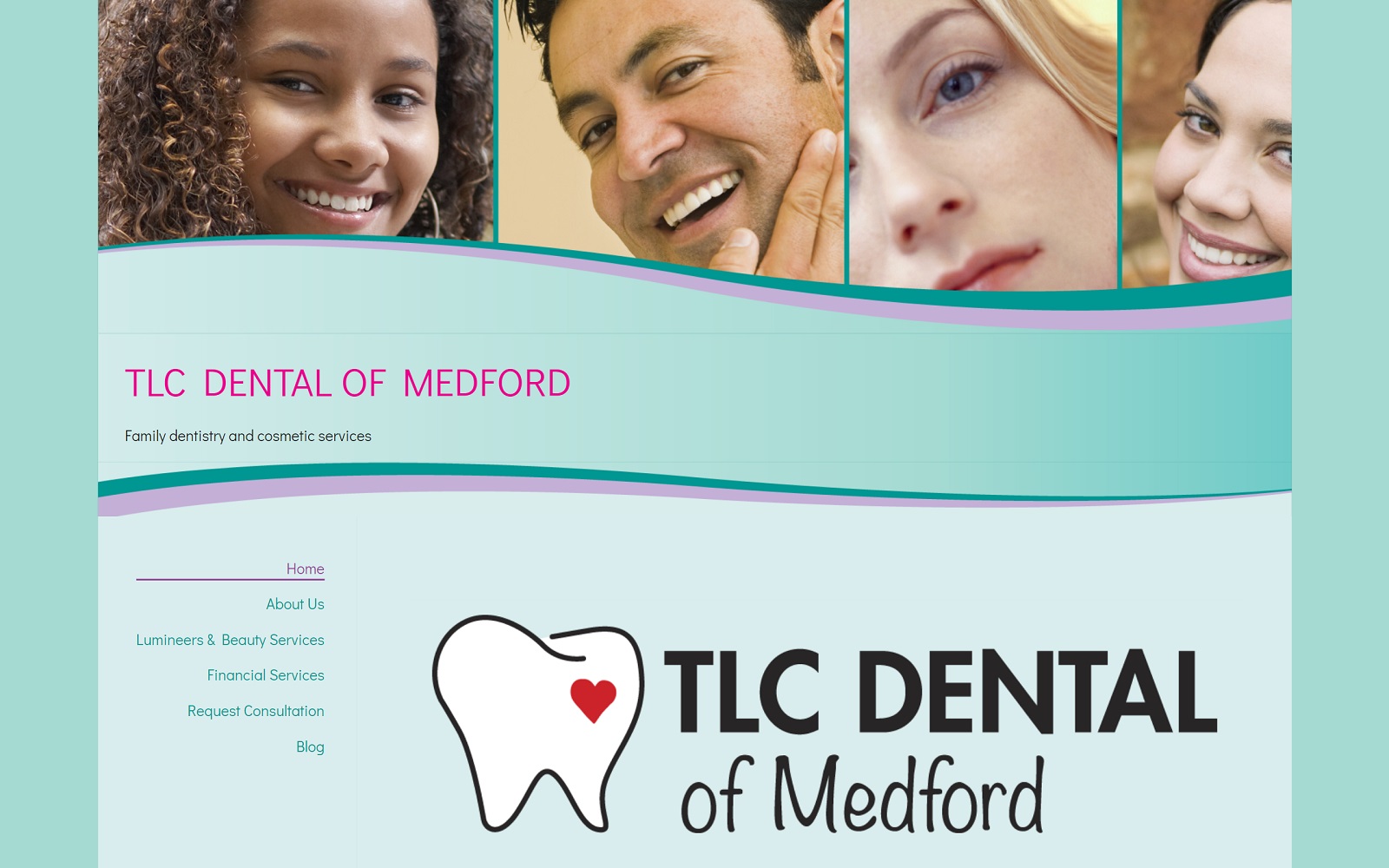 tlcdentalofmedford.com screenshot