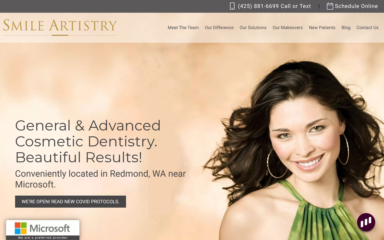 topseattledentist.com screenshot