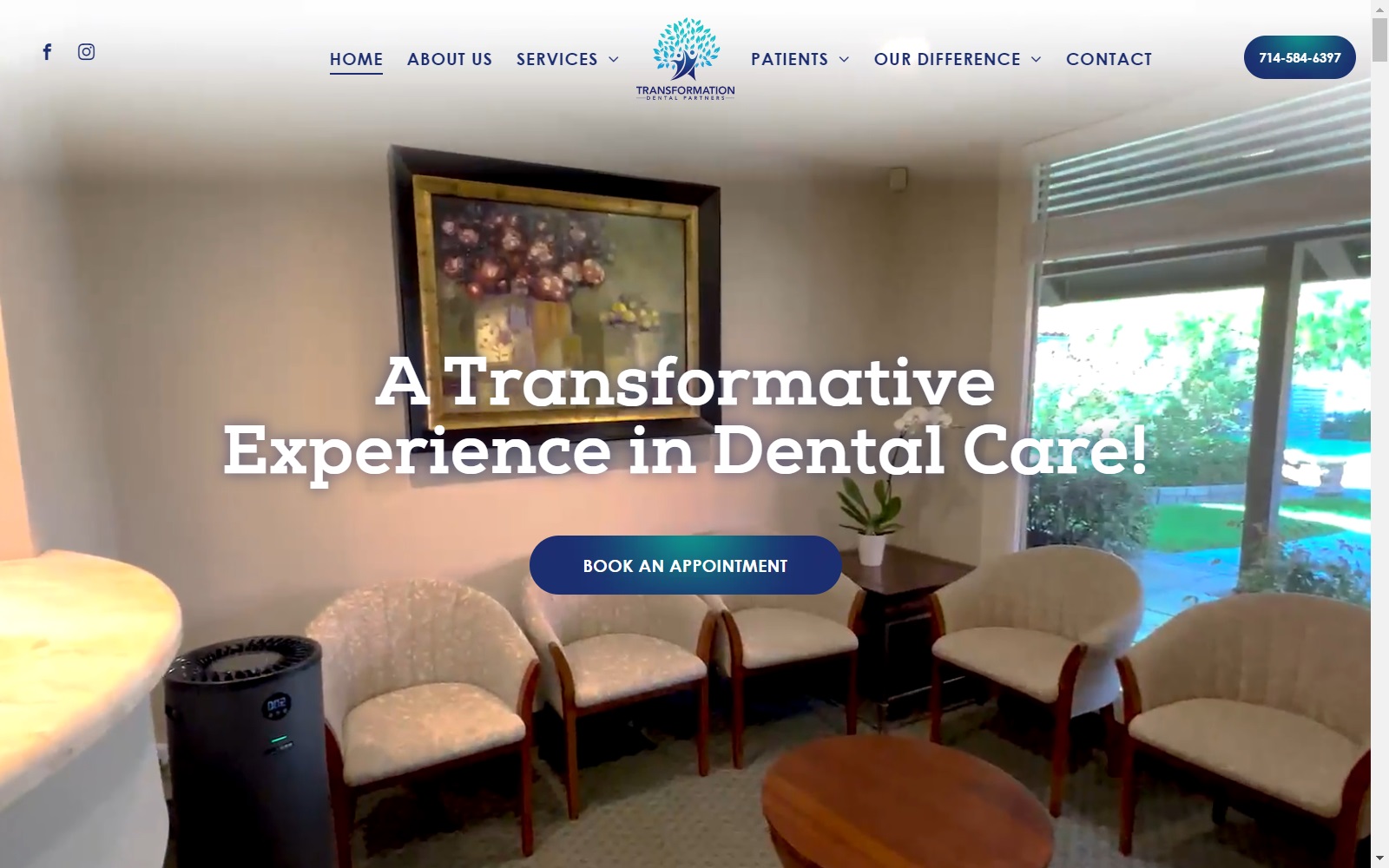 transformationdental.com screenshot