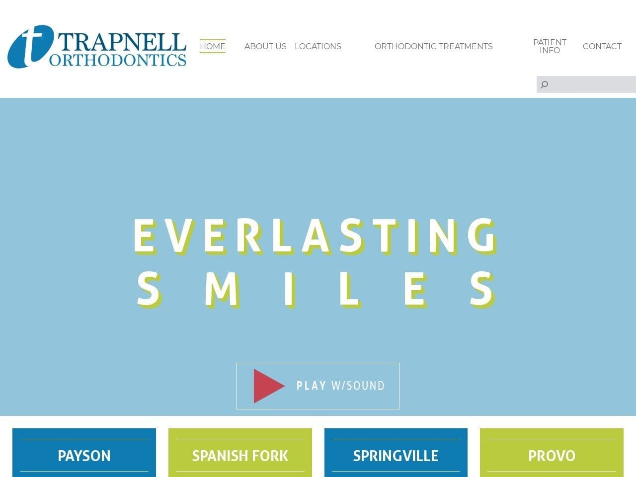 Trapnell Greg DDS Website Screenshot from trapnellorthodontics.com