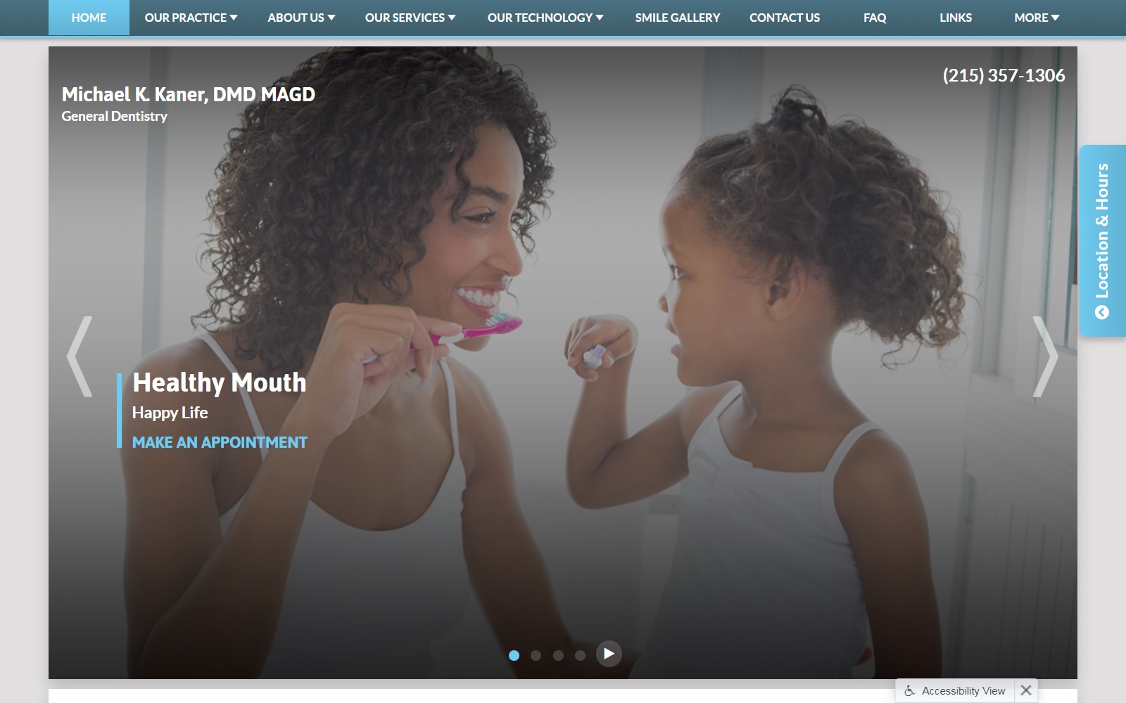 trevosedental.com screenshot