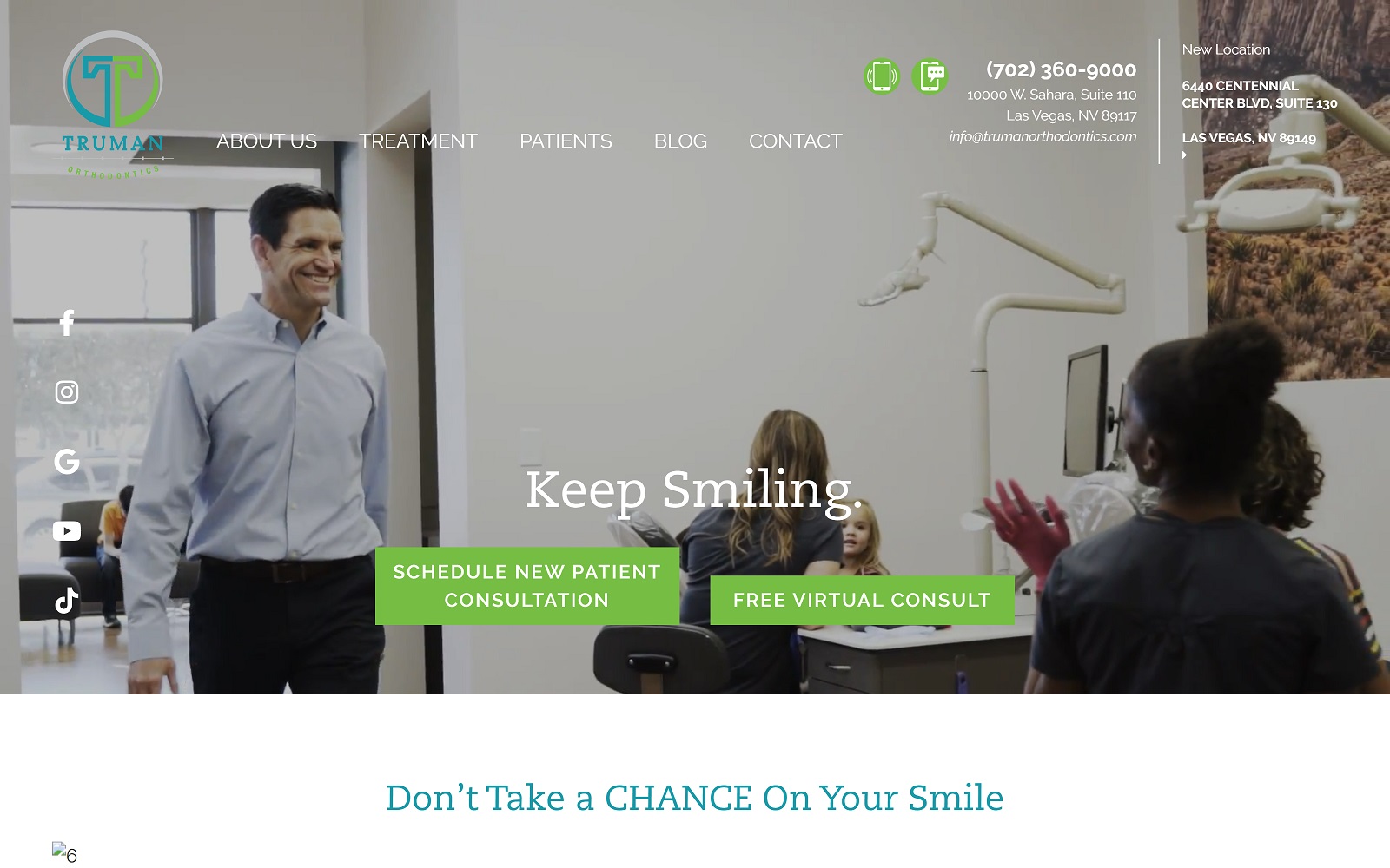 trumanorthodontics.com screenshot