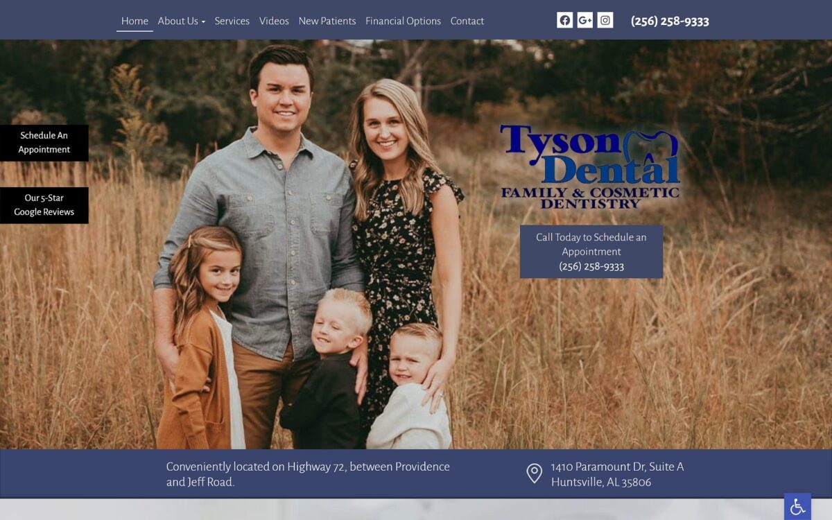 tysondental.com-screenshot