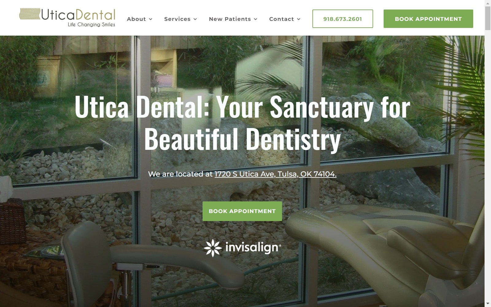 uticadental.com screenshot