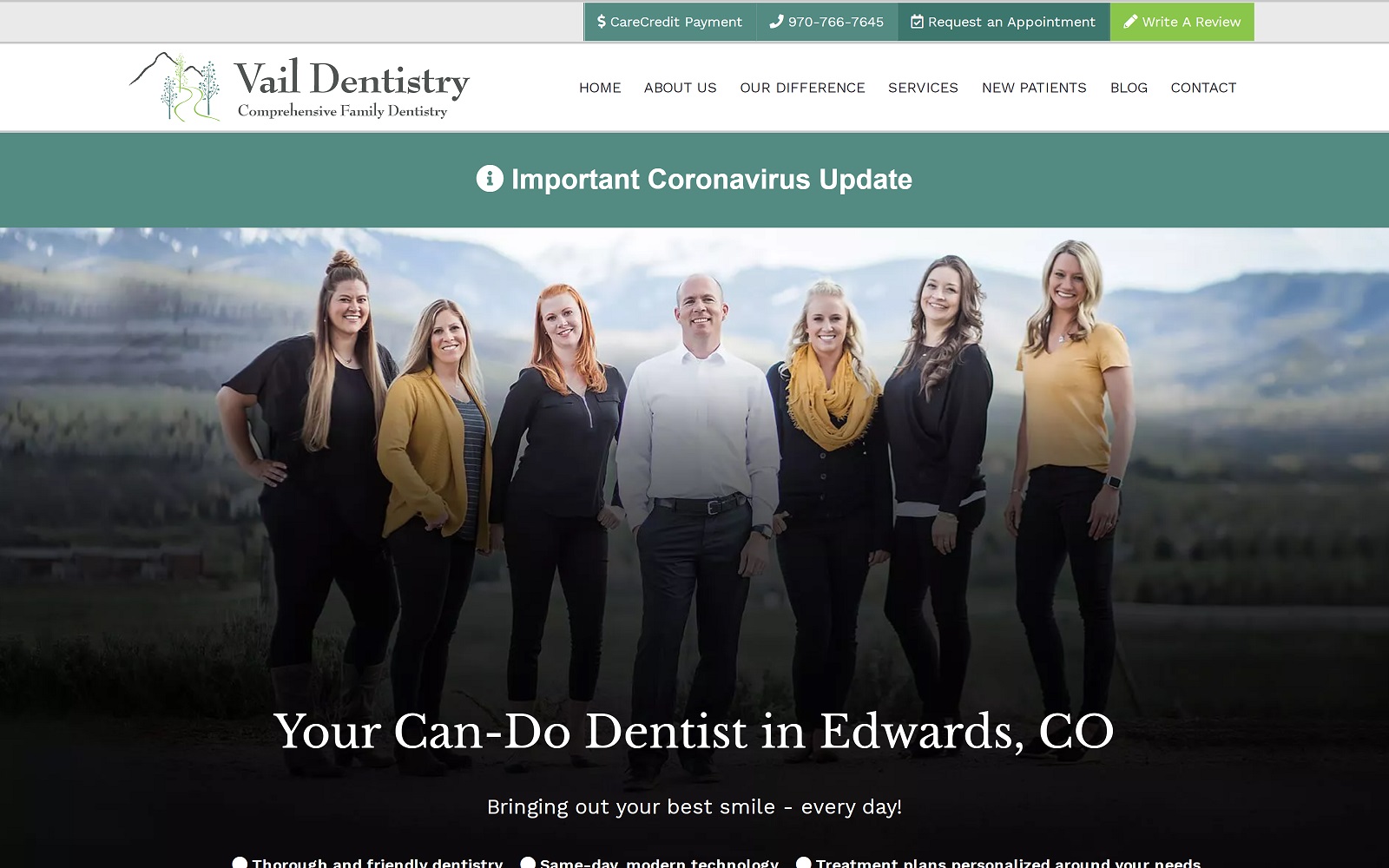 vaildentistry.com-screenshot