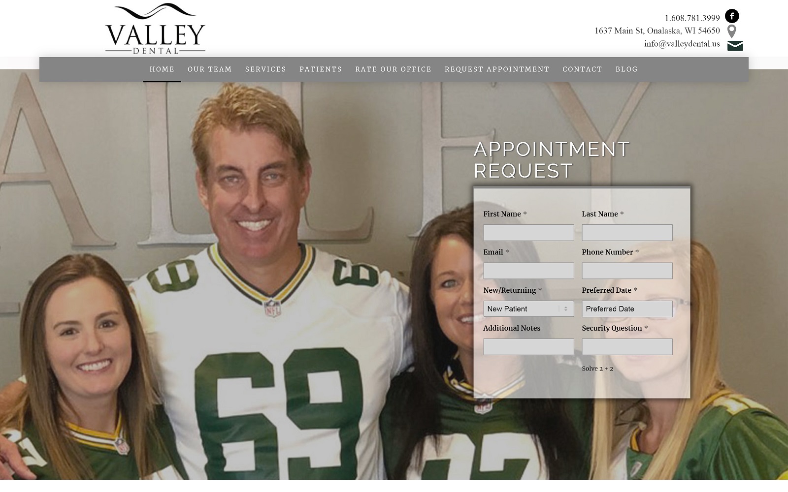 valleydental.us-screenshot