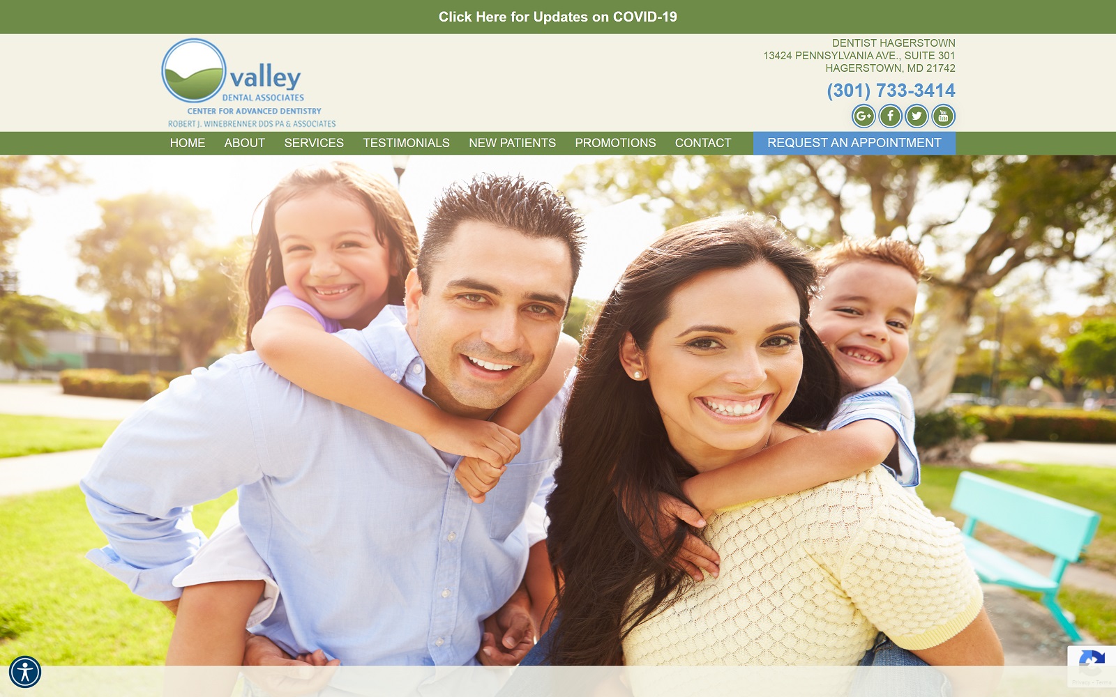 valleydentalassociates.net-screenshot