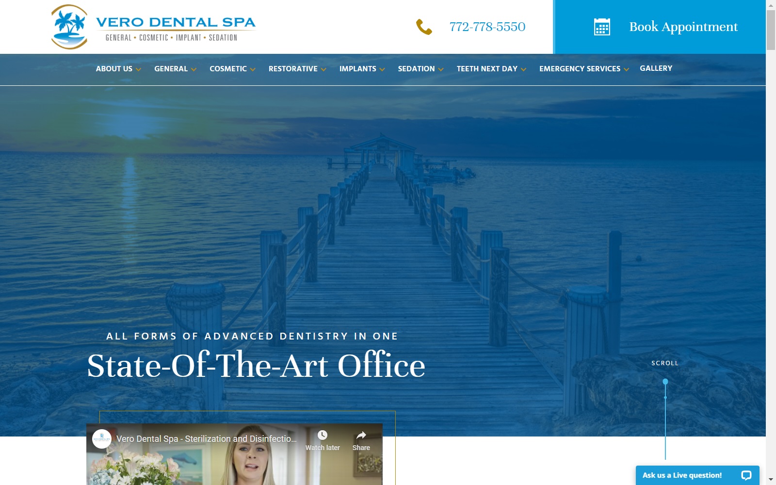 verodentalspa.com screenshot