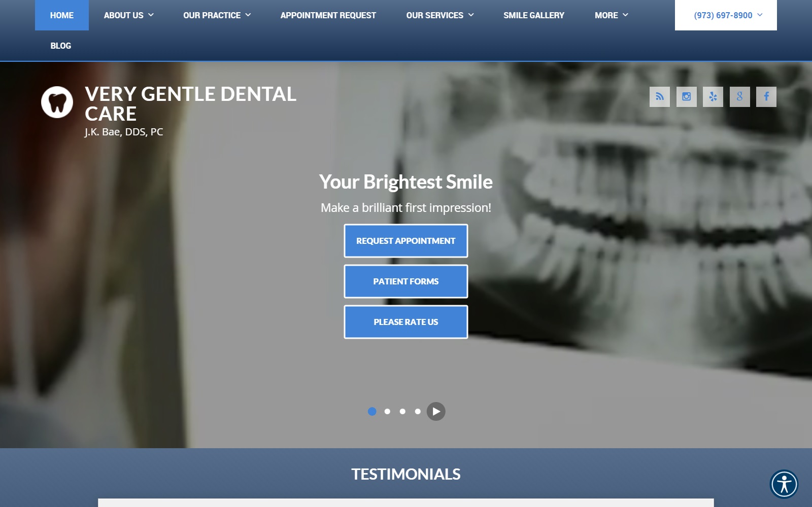 verygentledentalcare.com screenshot