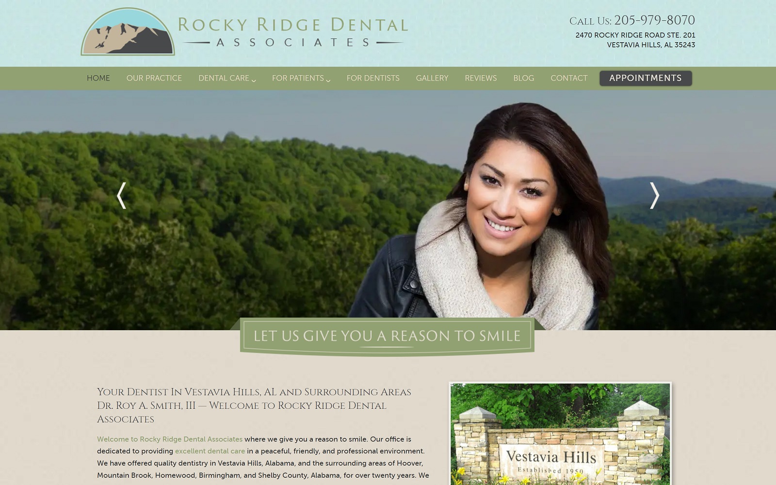 vestaviahillsaldentist.com-screenshot