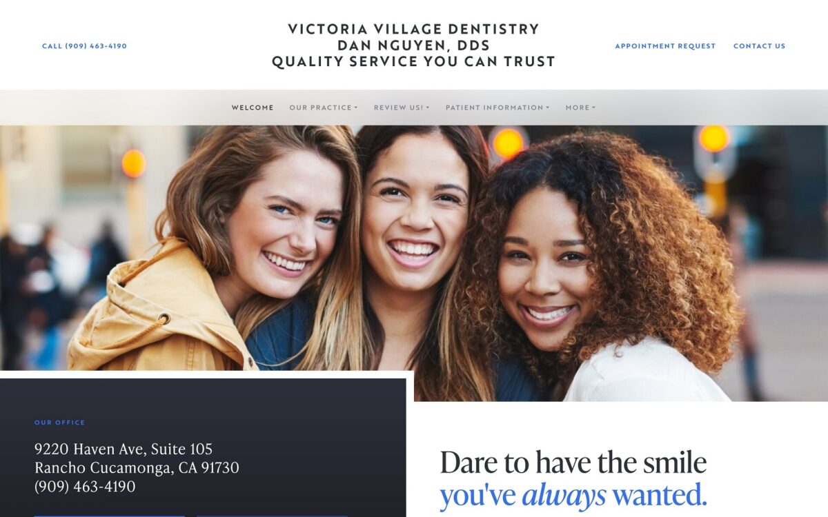 victoriavillagedental.com-screenshot-1