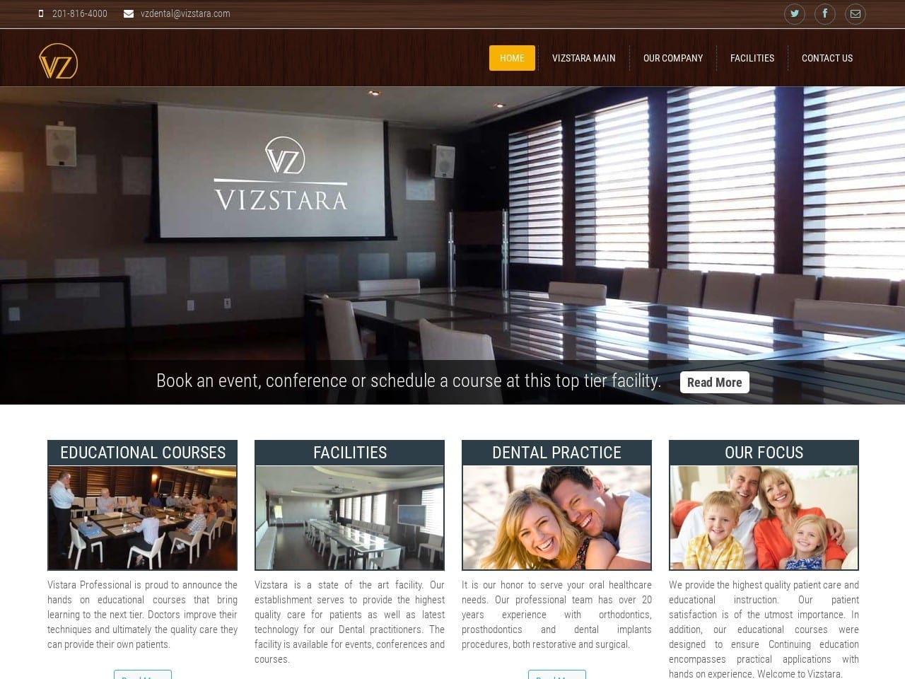 Vizstara Website Screenshot from vizstara.com