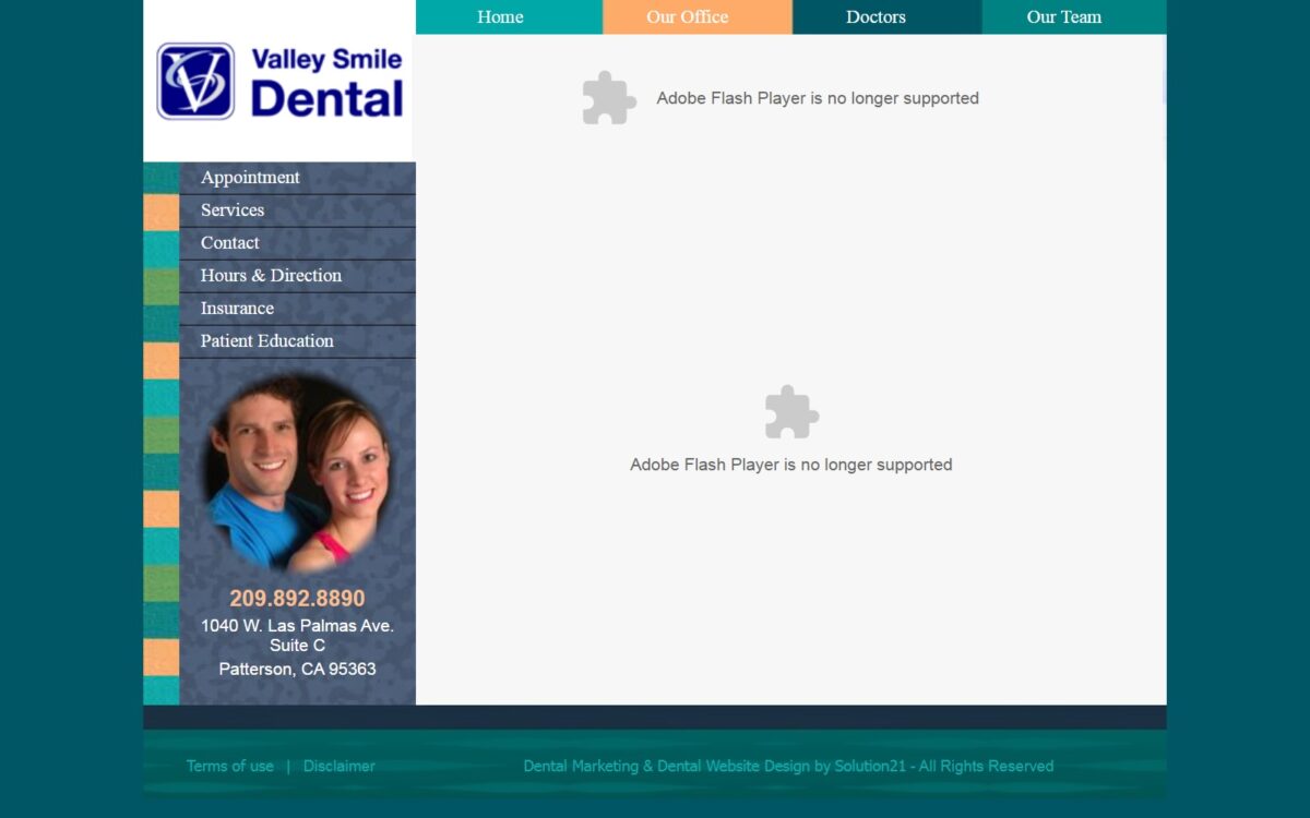 vsddental.com screenshot