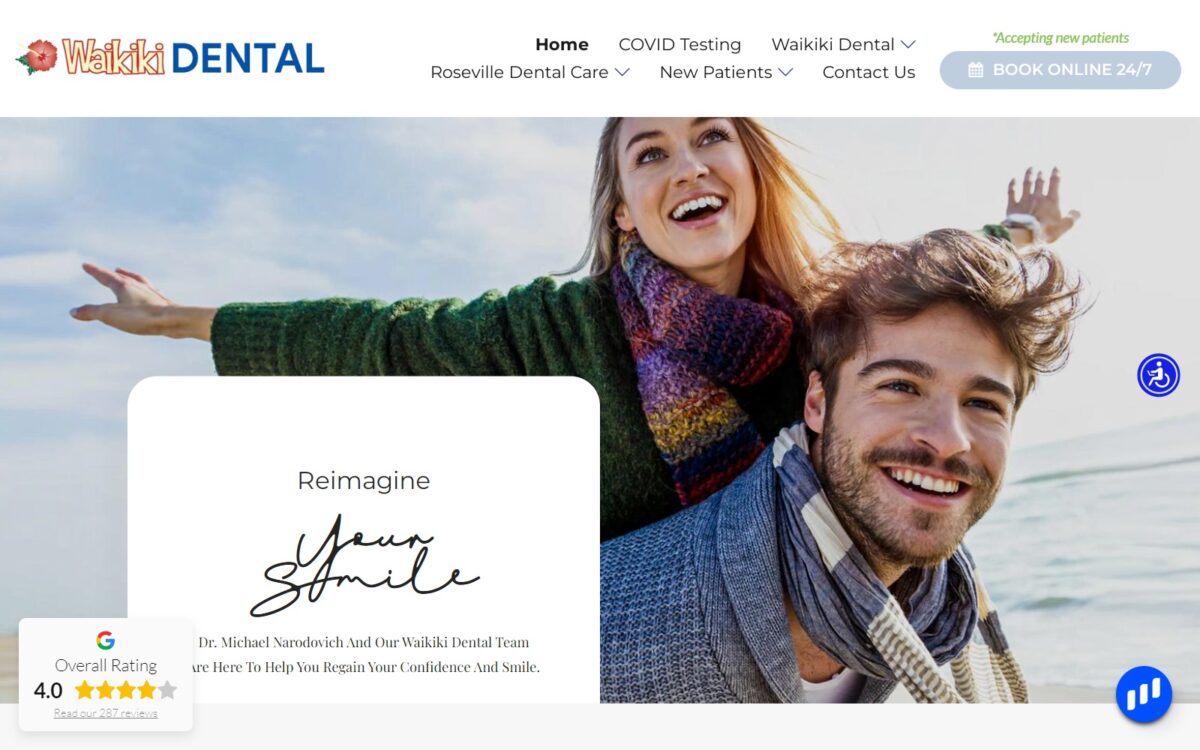 waikikidental.com screenshot