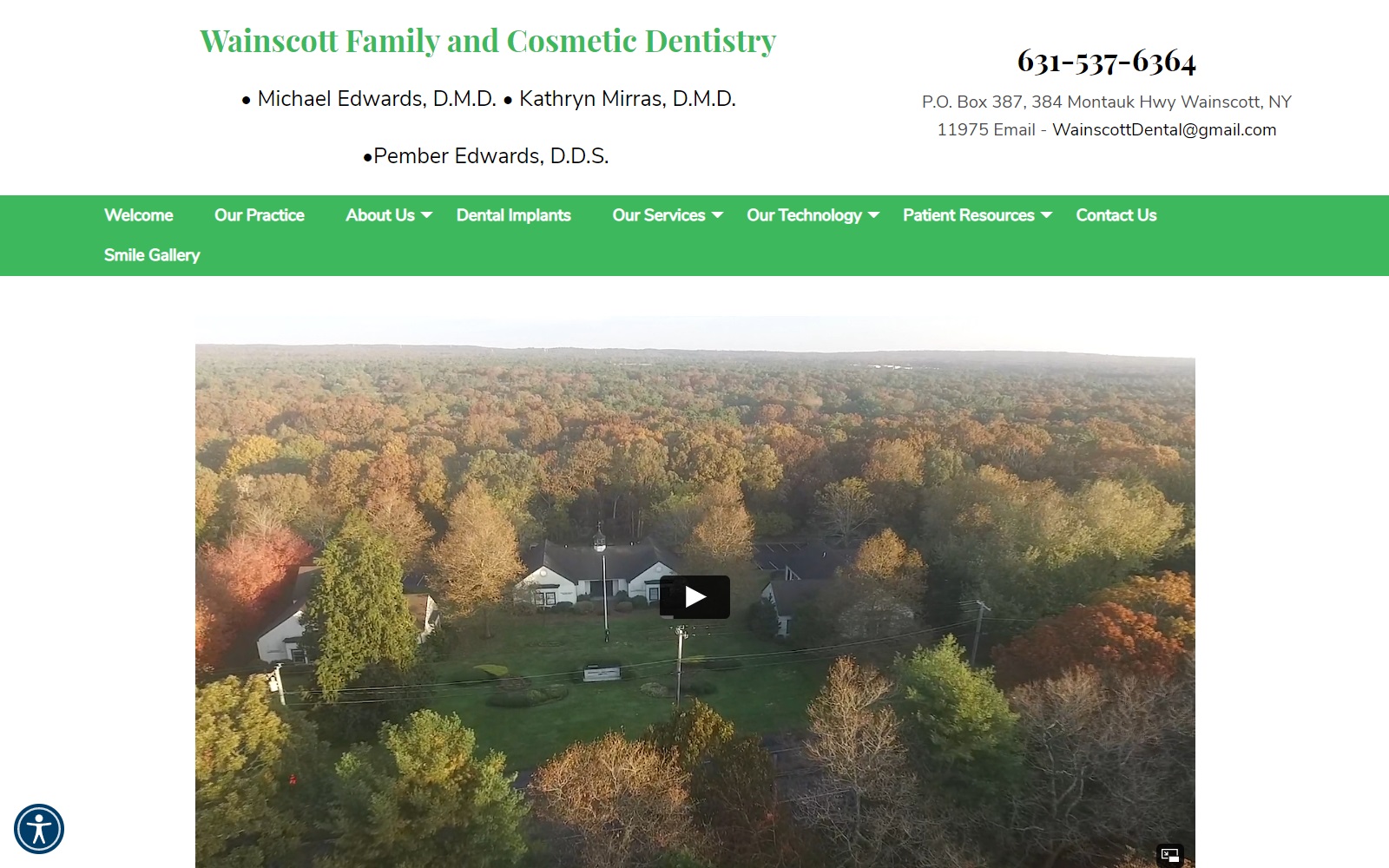 wainscottdental.com screenshot