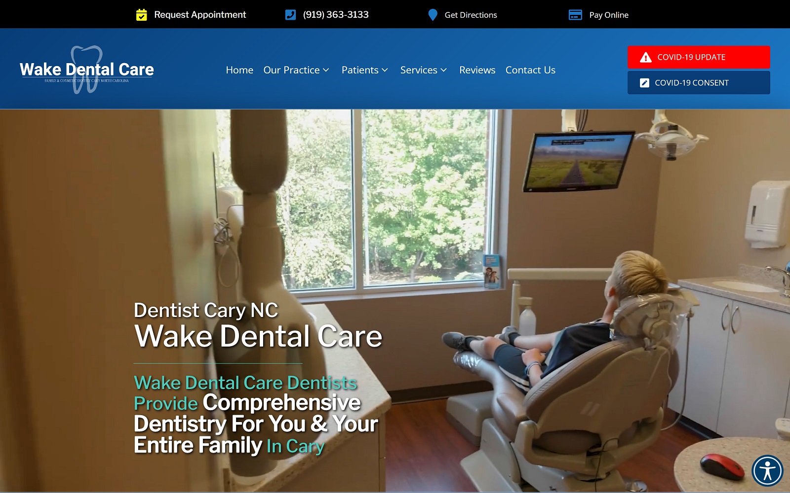 wakedentalcare.com-screenshot