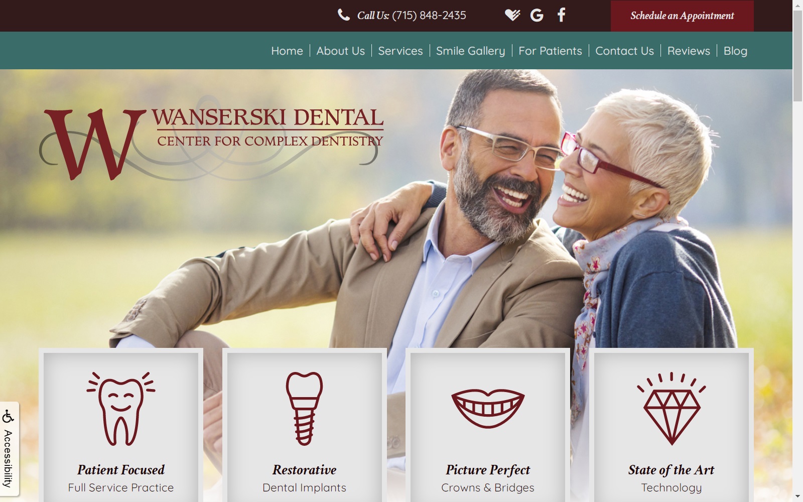 wanserskidental.com screenshot