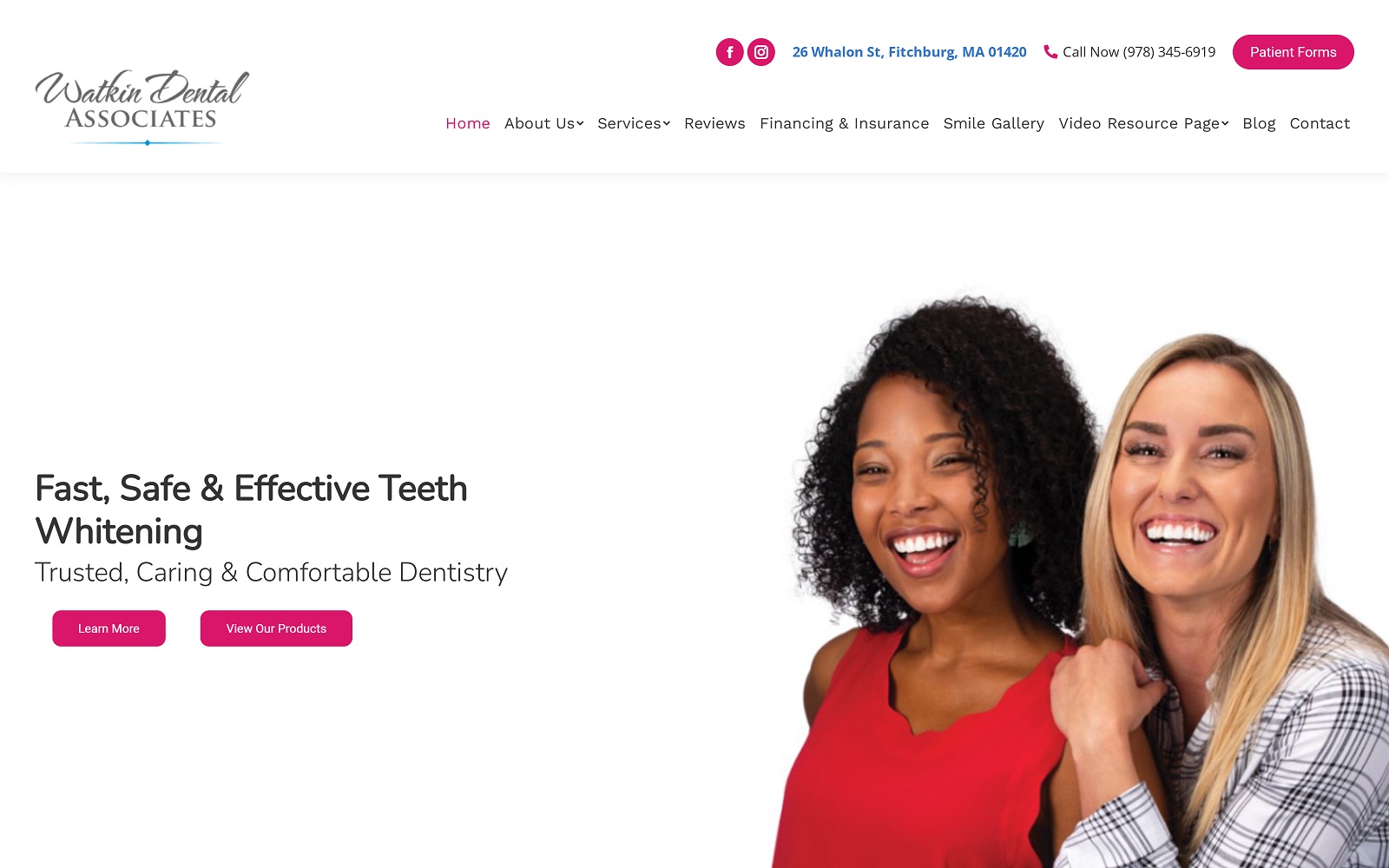 watkindental.com screenshot