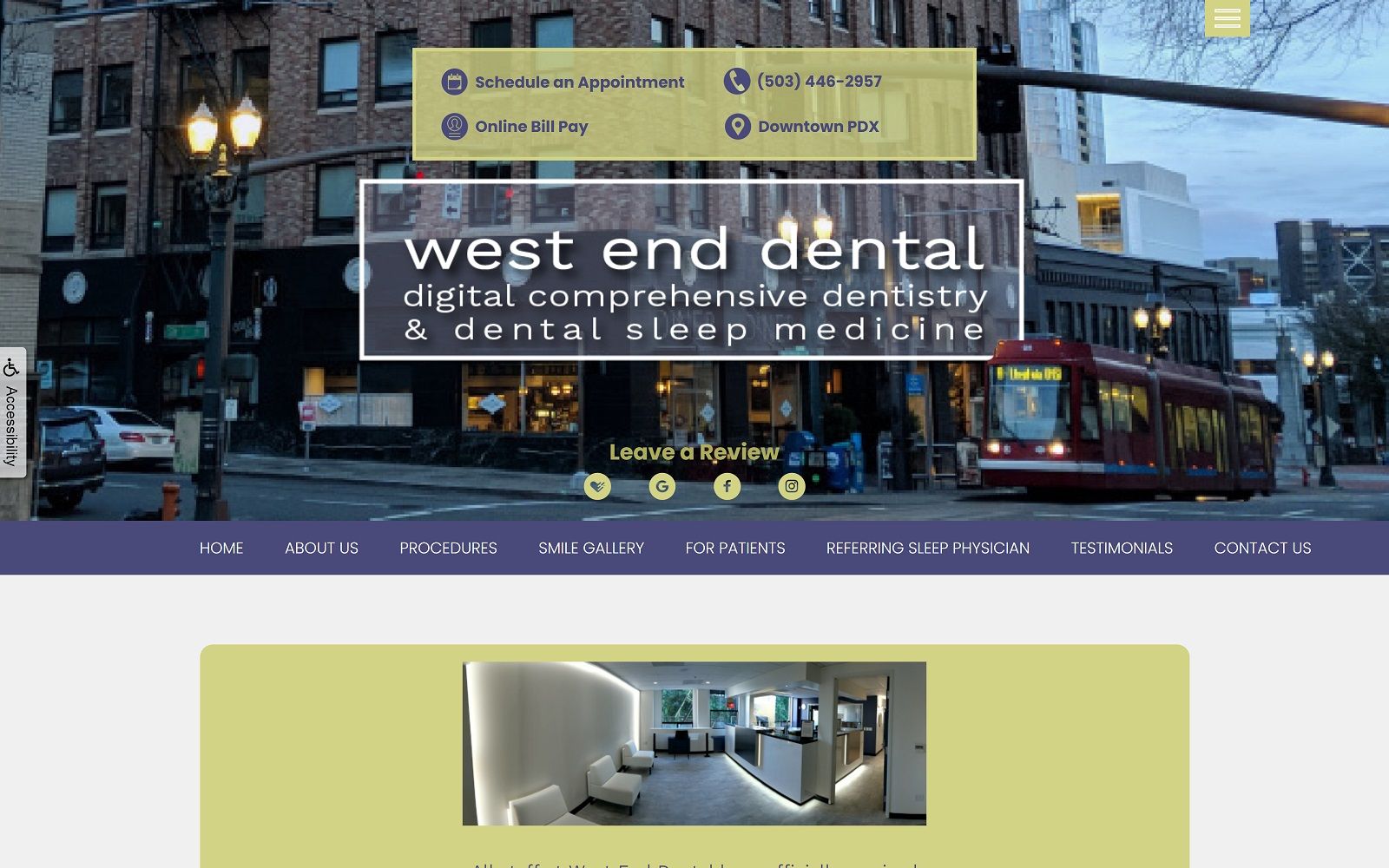 west-end-dental.com-screenshot