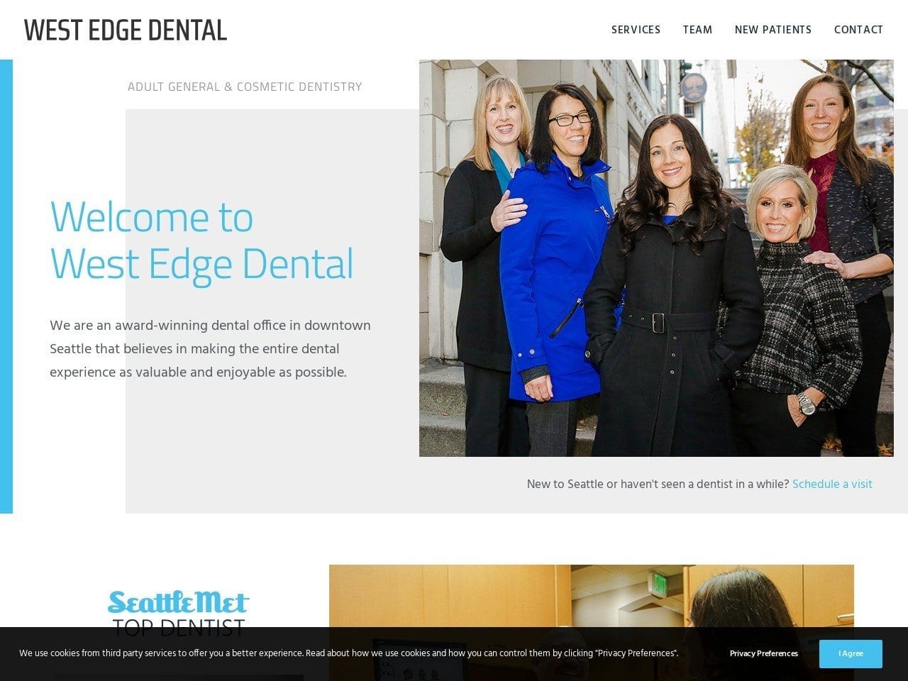 West Edge Dental Jessica J. Emard Dmd & Nicole M. Website Screenshot from westedgedental.com