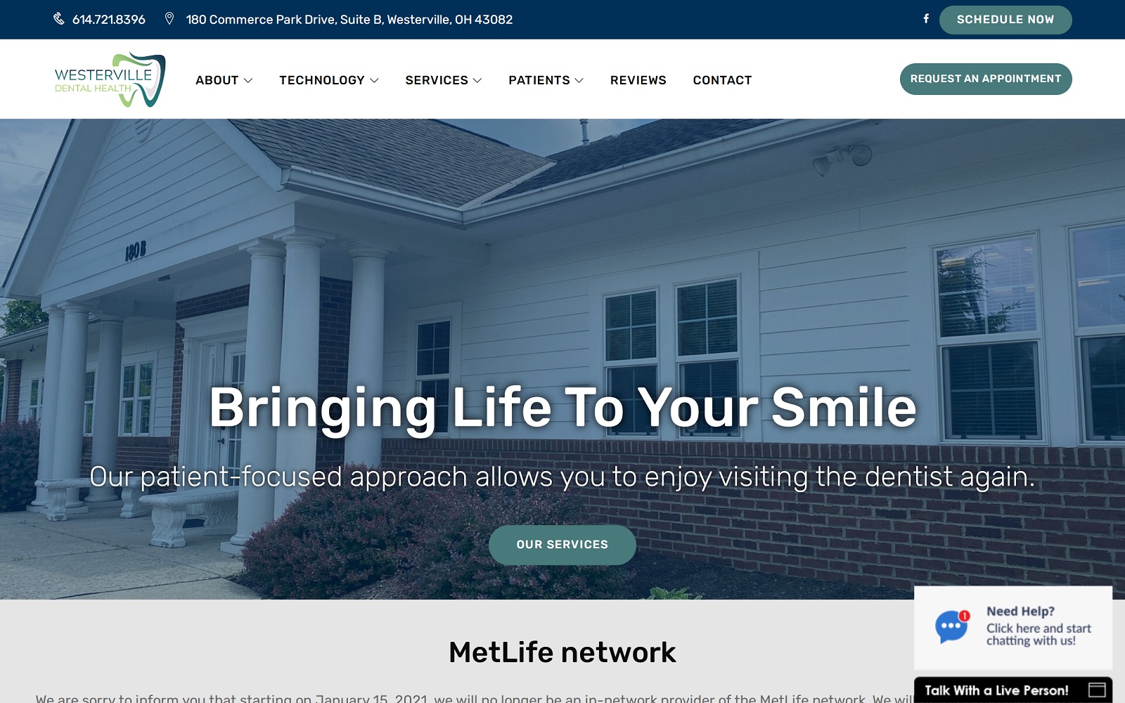 westervilledentalhealth.com-screenshot