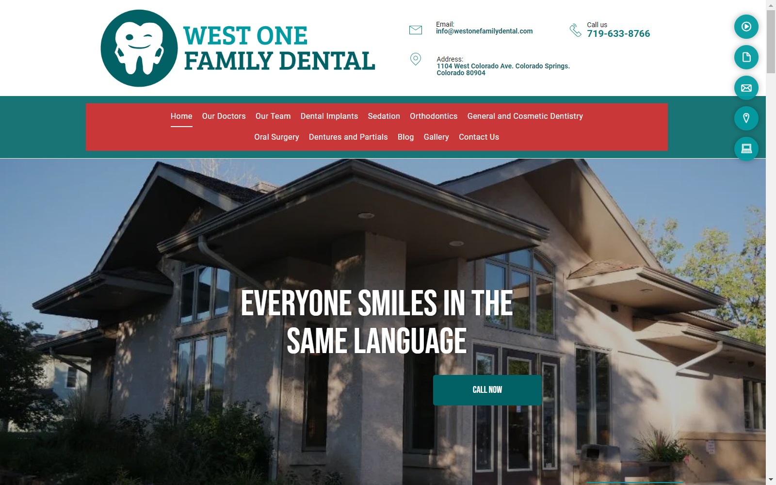 westonefamilydental.com screenshot