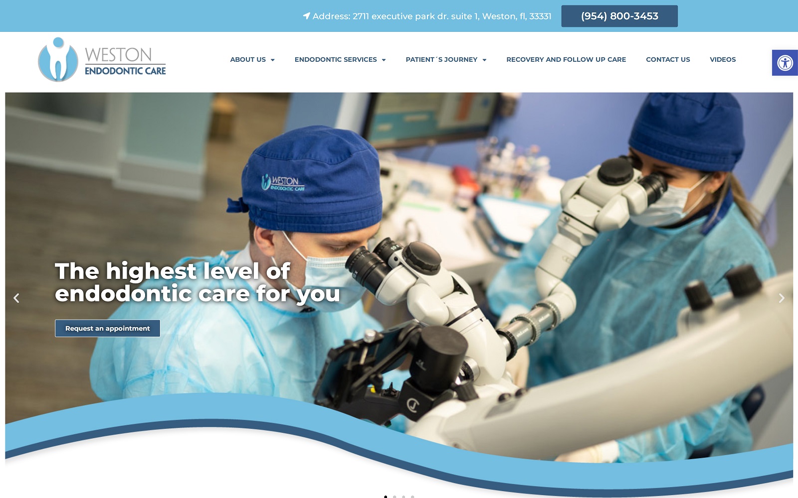 westondentalgroup.com screenshot