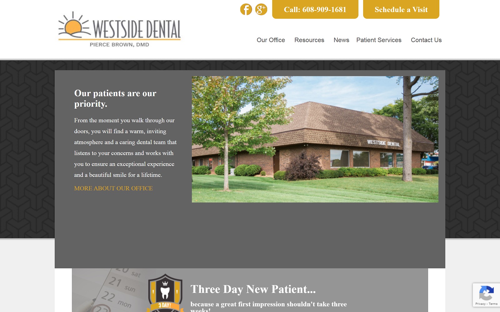 westsidedentalsp.com screenshot