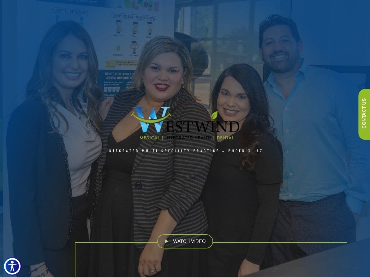 Westwind Dental Downtown Website Screenshot from westwinddental.com