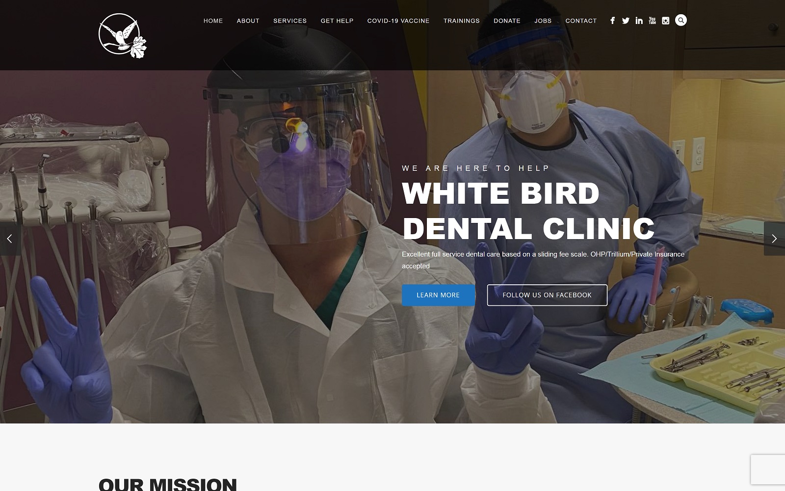 whitebirdclinic.org-screenshot