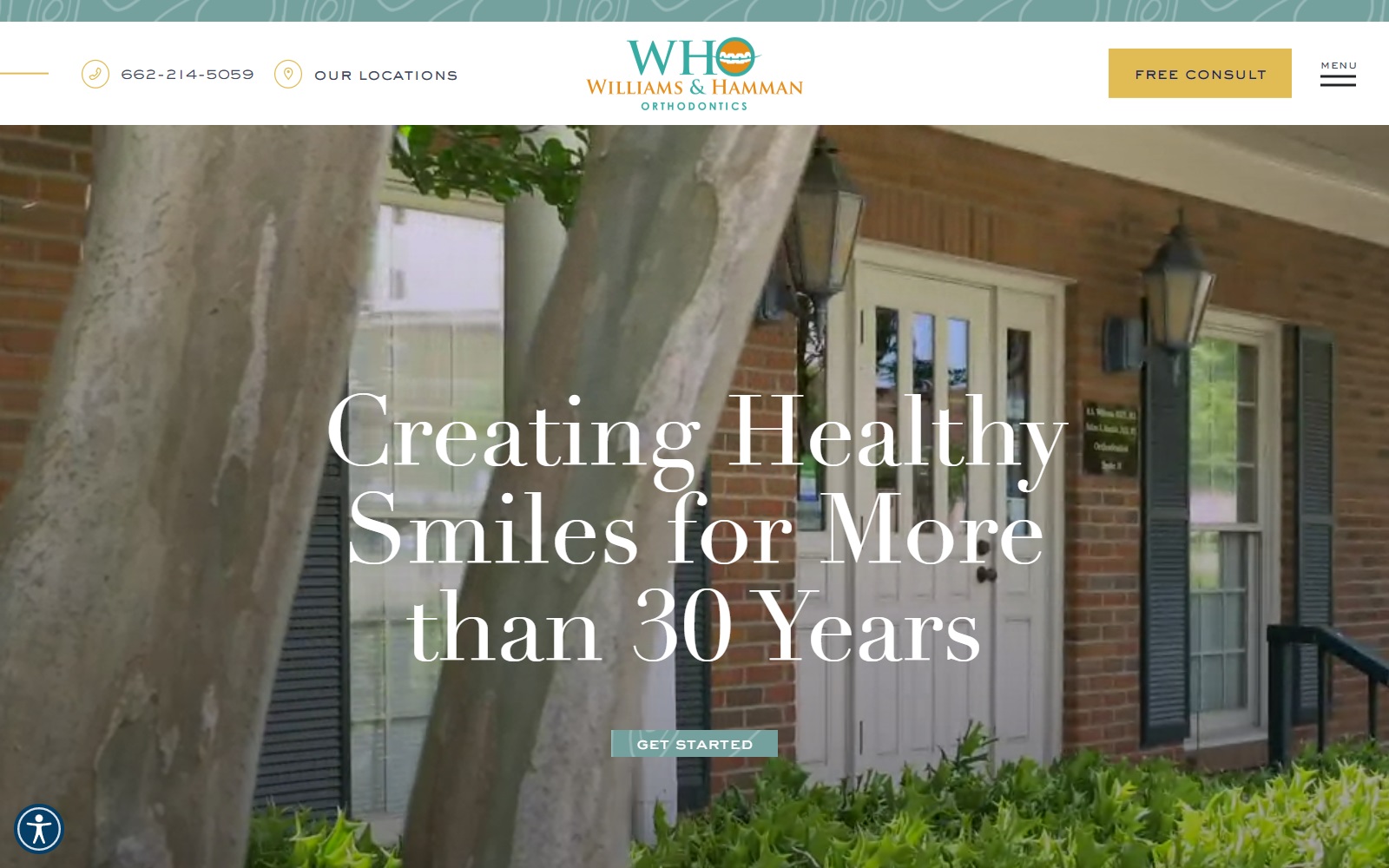 whortho.com screenshot