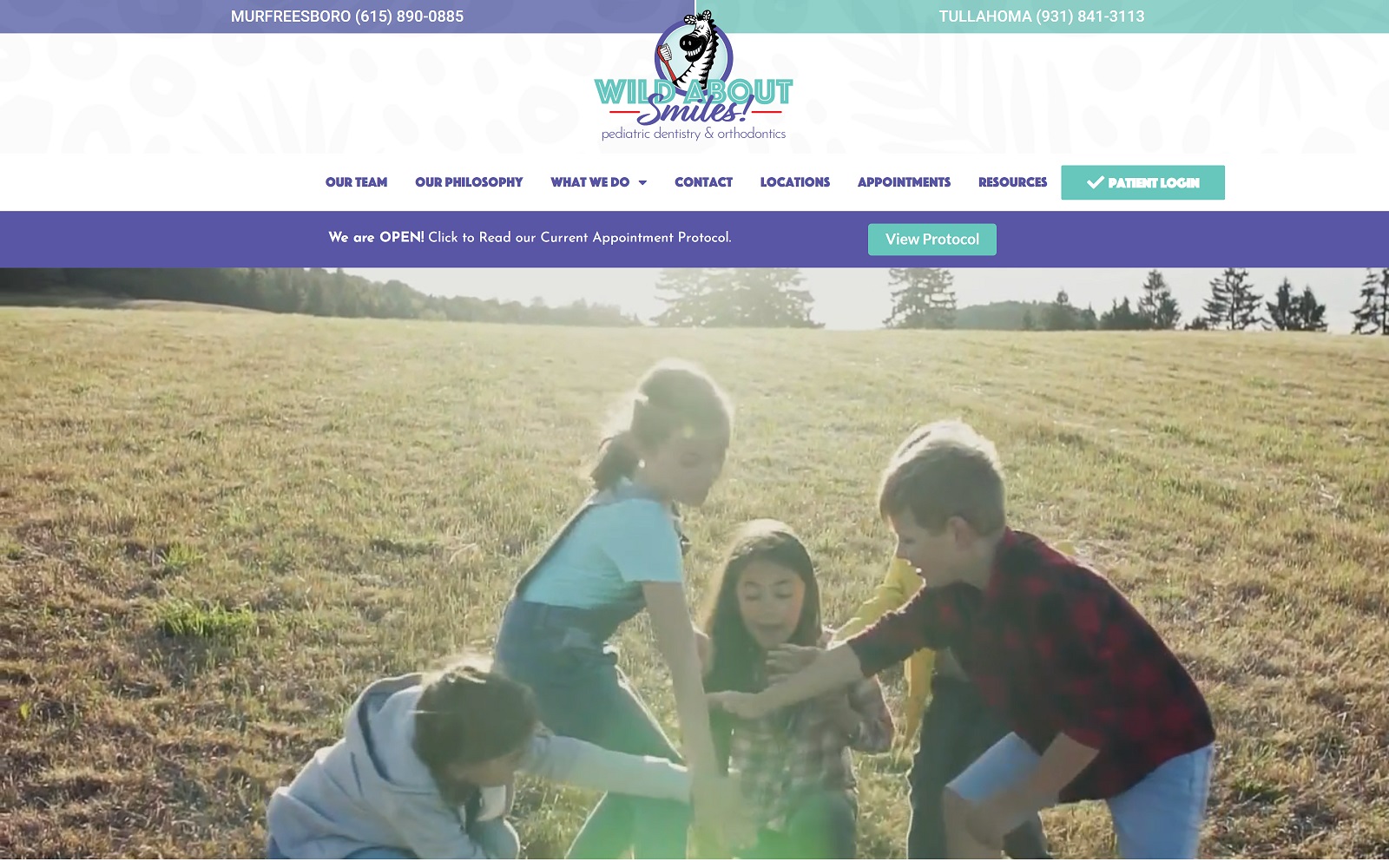 wildaboutsmiles4kids.com screenshot.jpg