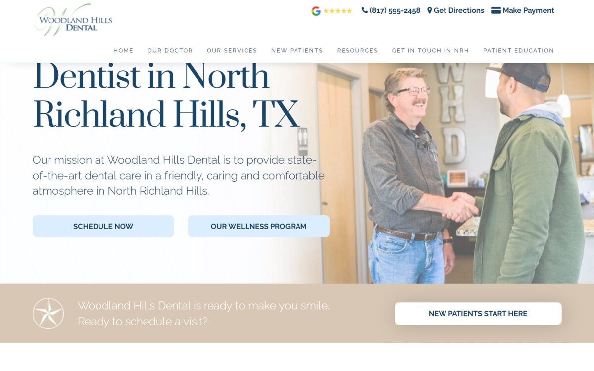 woodlandhillsdentaltx.com-screenshot