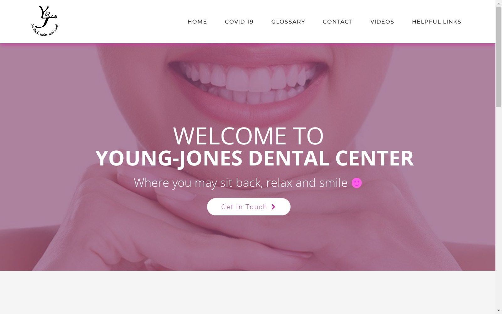 youngjonesdental.com screenshot