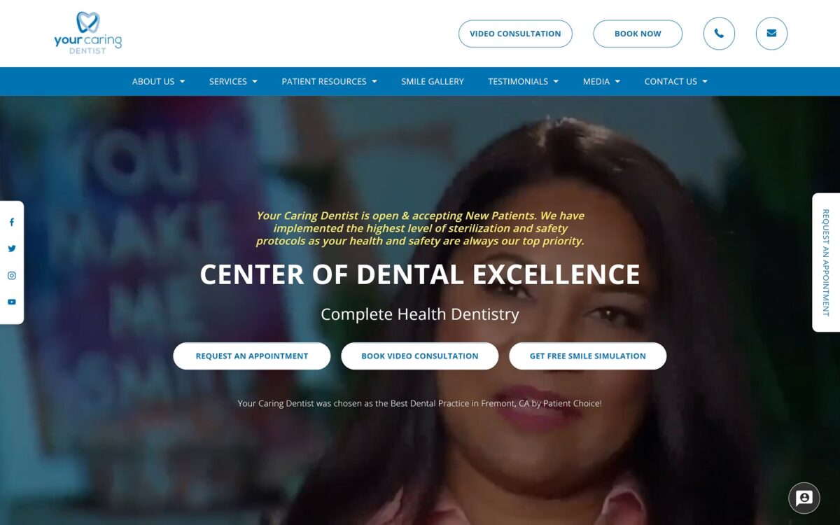 yourcaringdentist.com-screenshot