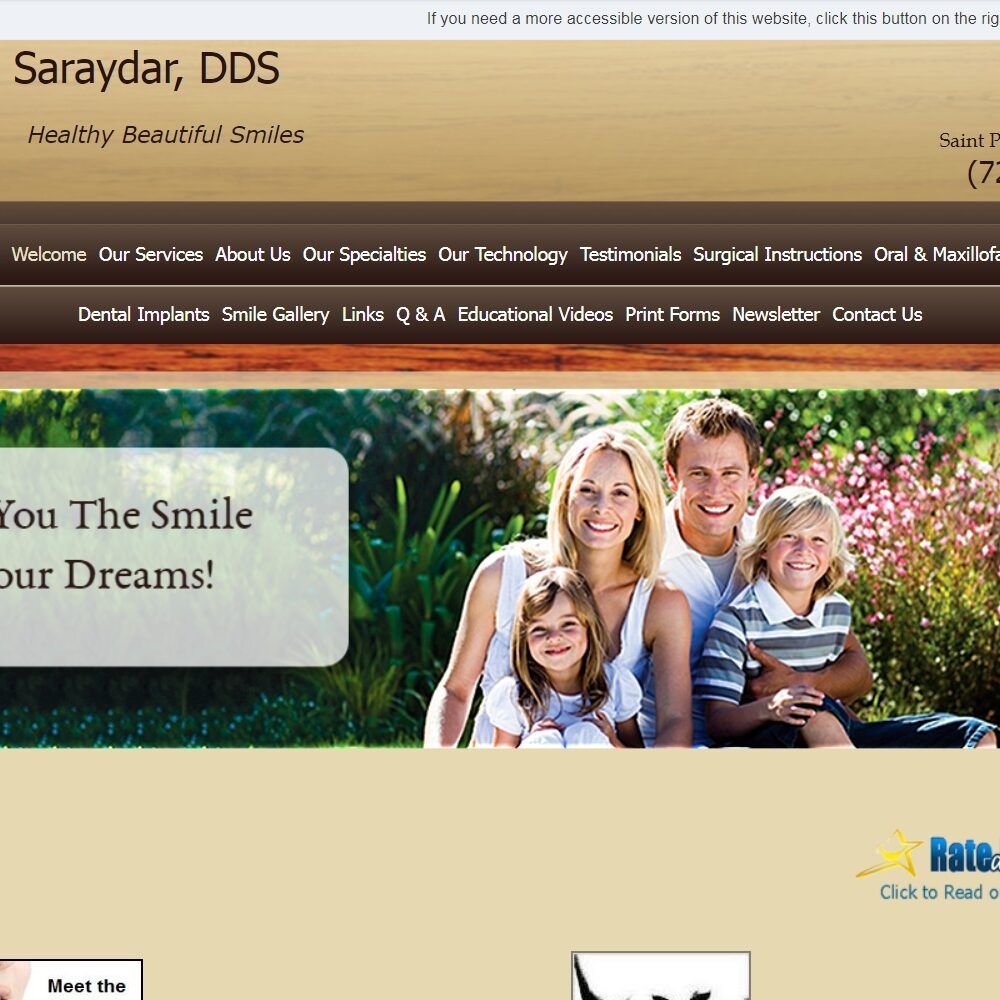 yourdentalcare.com screenshot