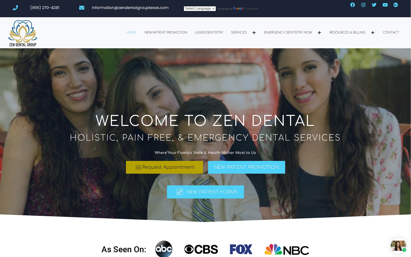 zendentalgrouptexas.com-screenshot