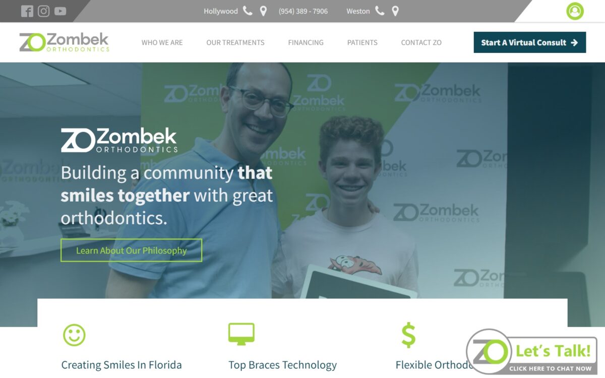 zombekortho.com screenshot