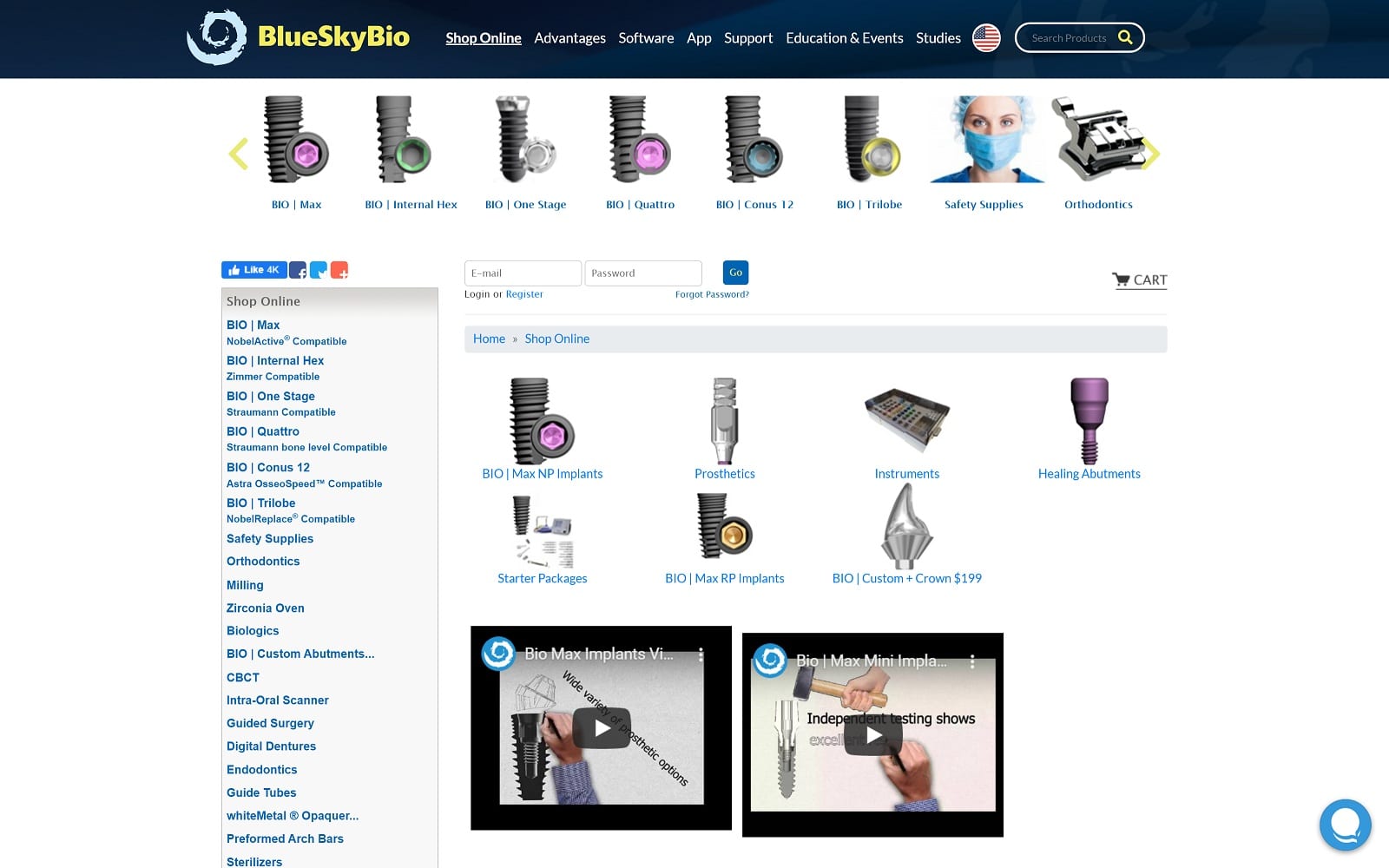 Blueskybio. Com store biomax website