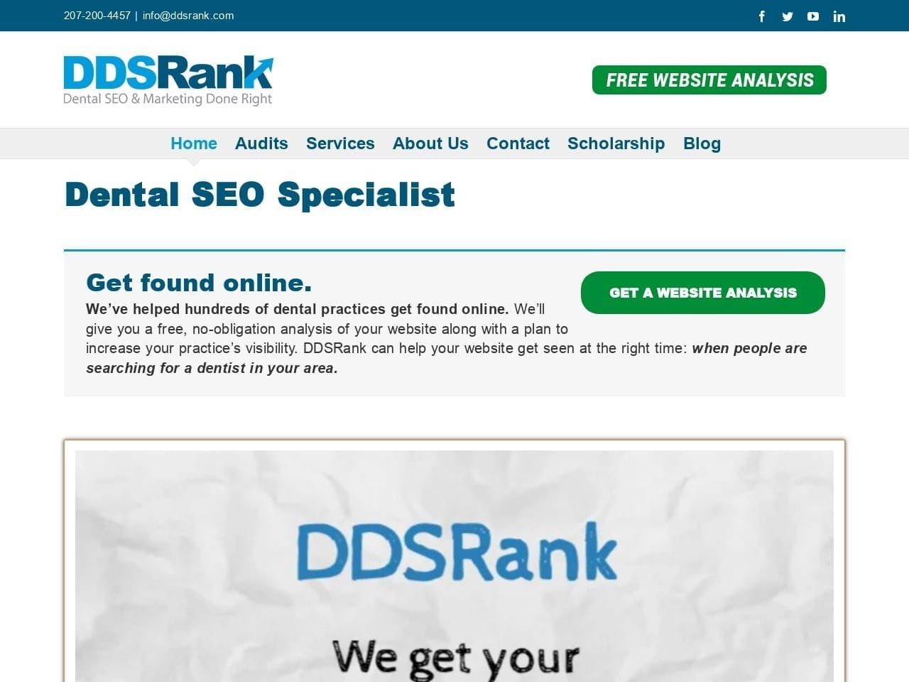 Ddsrank. Com screenshot