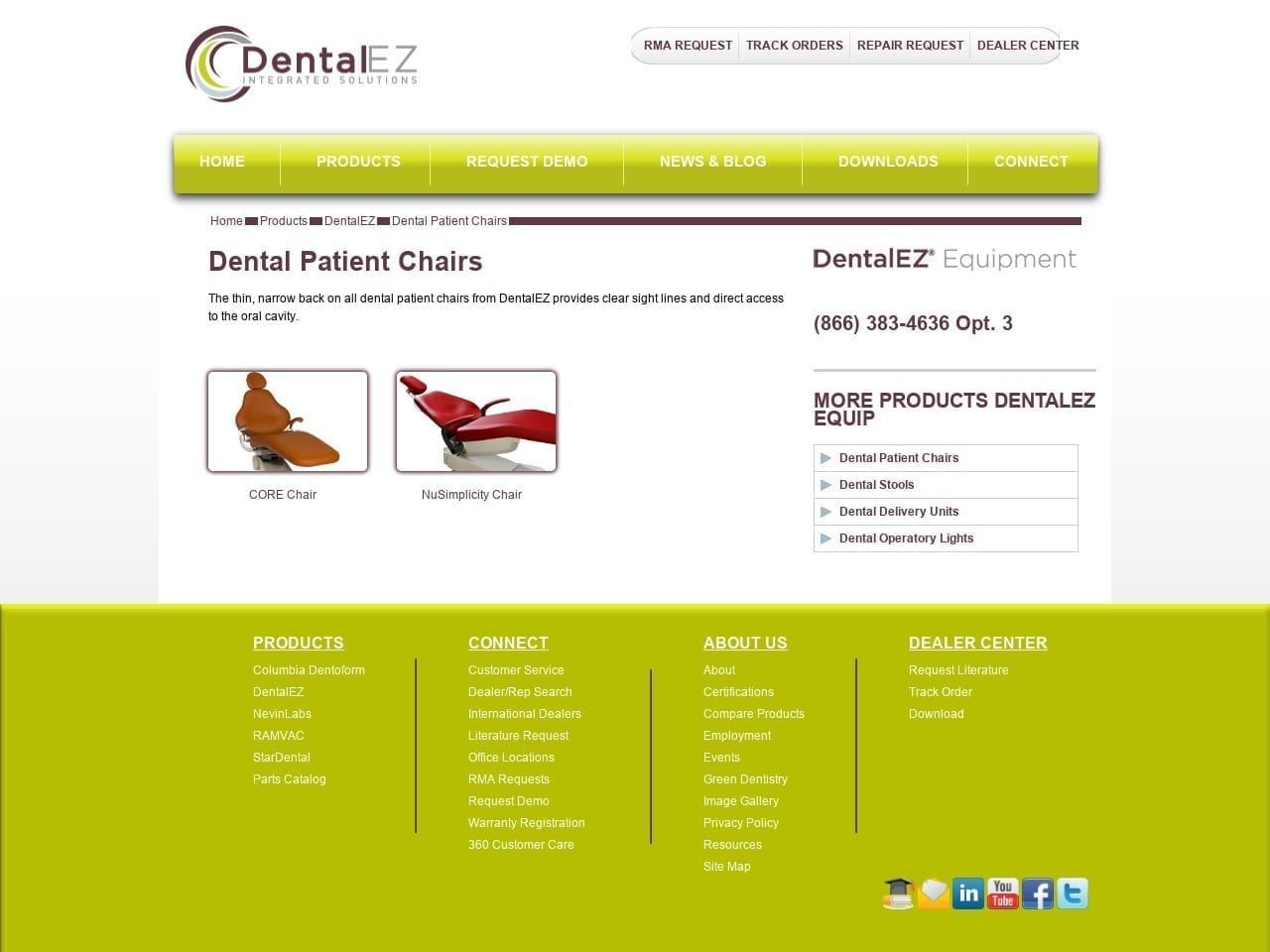 Dentalez. Com screenshot