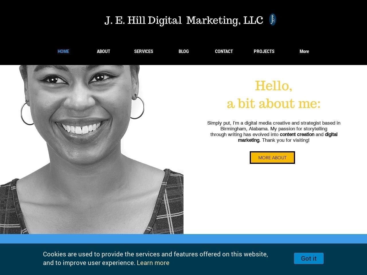 Jehilldigitalmarketing. Com screenshot