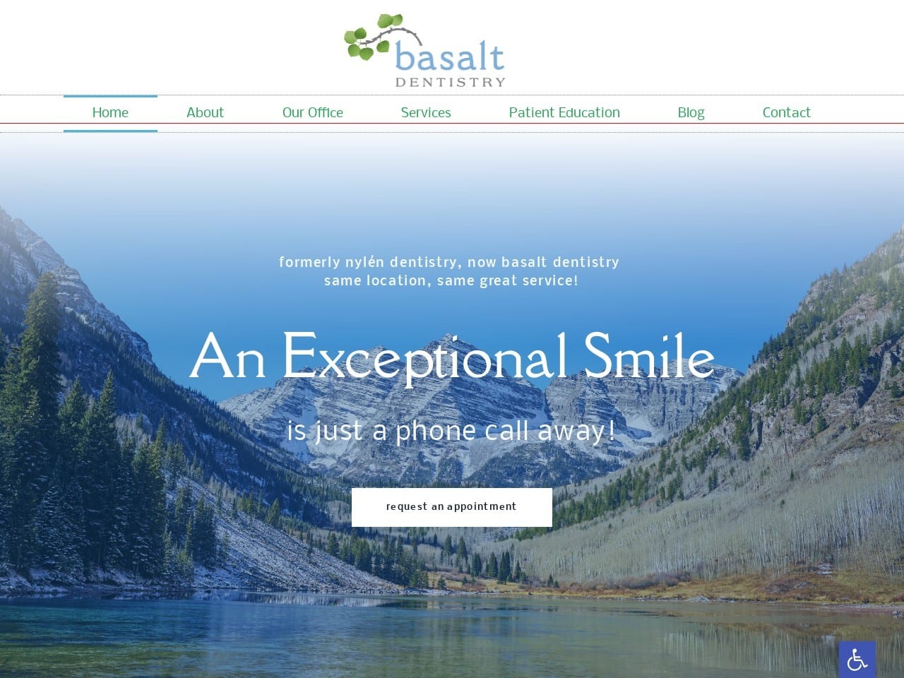 Basaltdentistry.com Screenshot