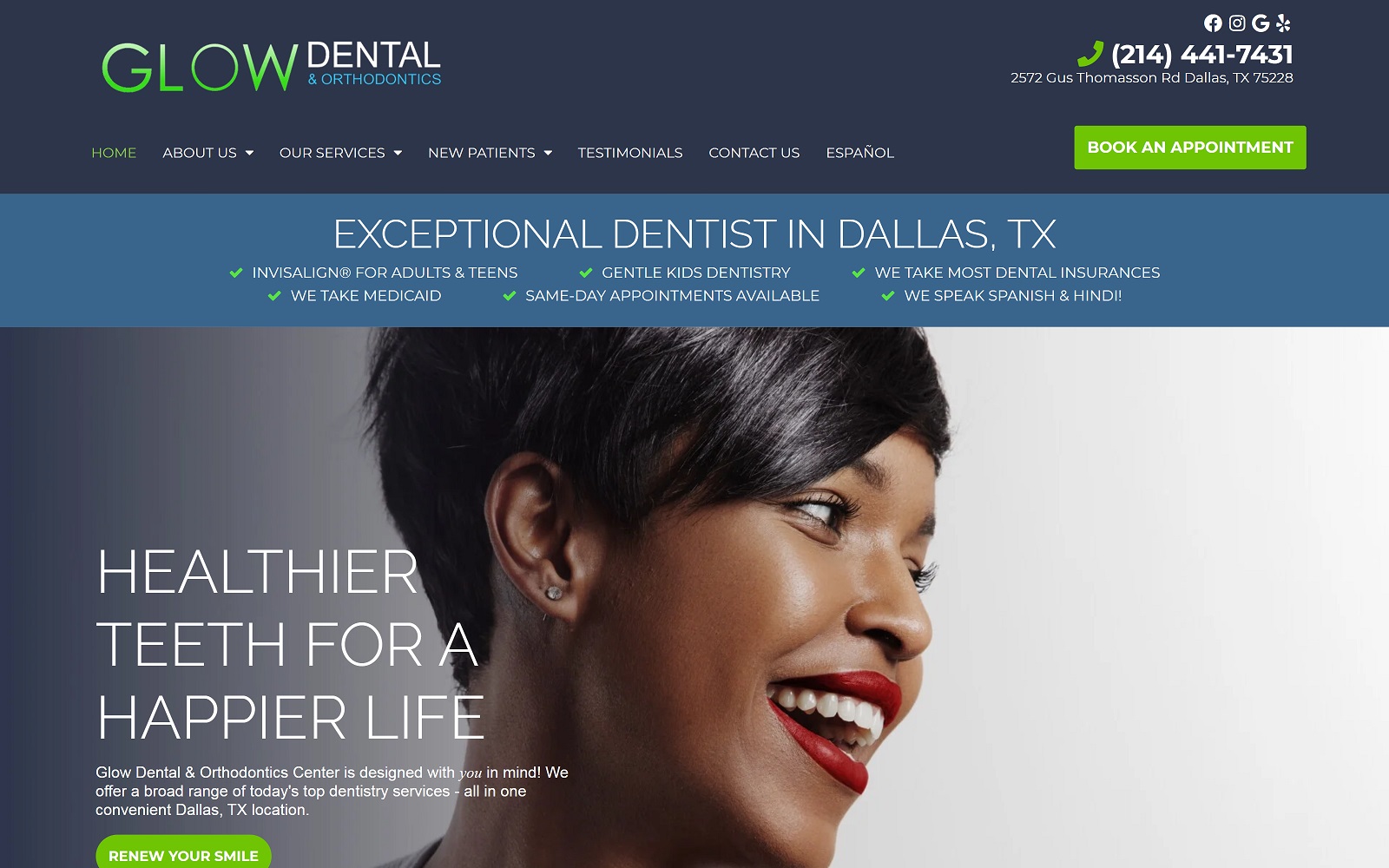 glowdentaldallas.com-screenshot