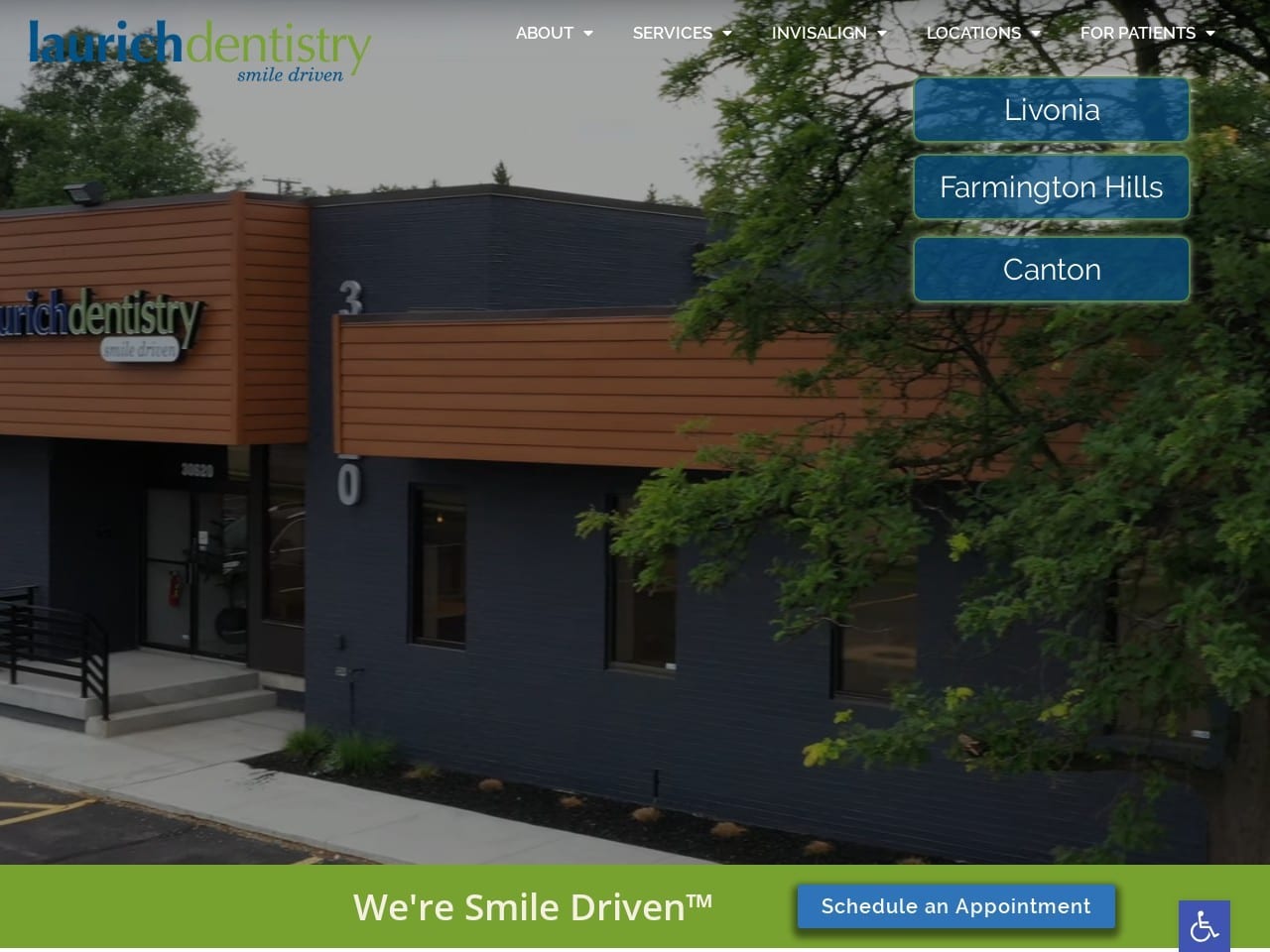 Laurichdentistry.com Screenshot