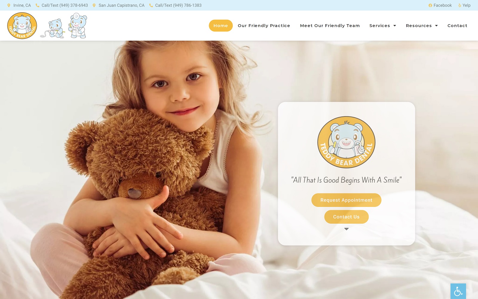 Teddybeardental. Com-screenshot