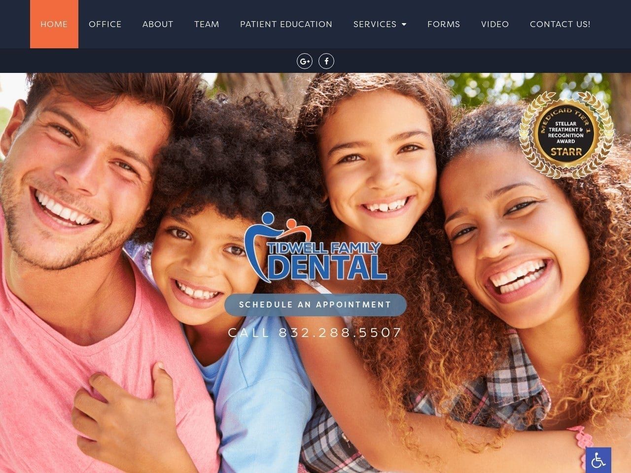 Tidwellfamilydental Site Screenshot