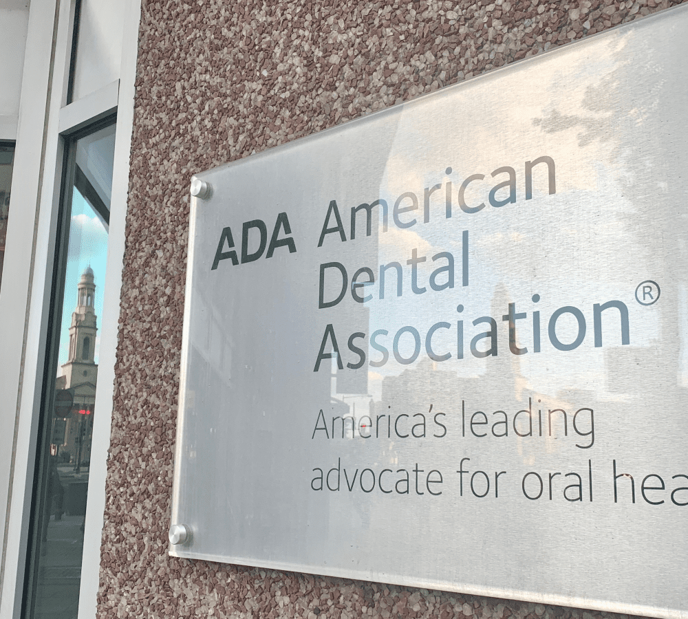 ADA Association Placard